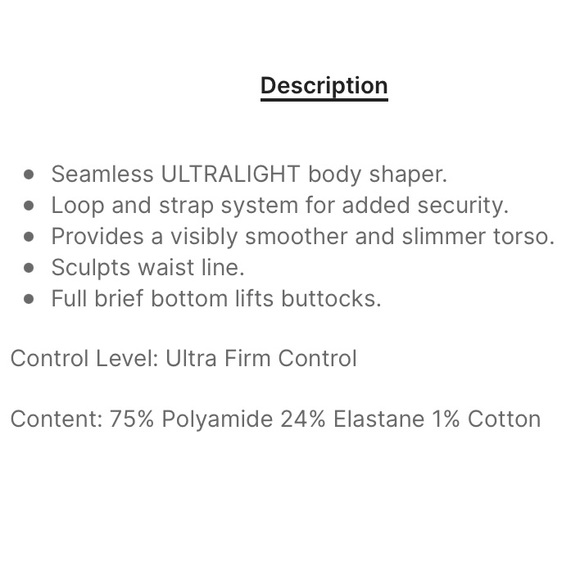 🟣 JULIE FRANCE Leger Collection High Waist Panty Shaper Black 2X EUC - Picture 6 of 10